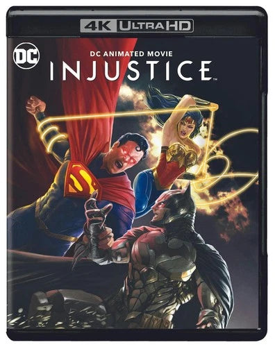Injustice 4K UHD Blu-ray Anson Mount NEW