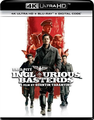 Inglourious Basterds 4K UHD Blu-ray Brad Pitt NEW