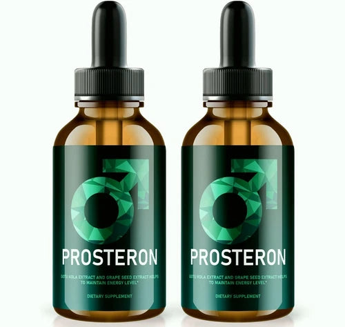 (2 Pack) Prosteron for Men, Prosteron Drops Support Prostate & Urinary Health