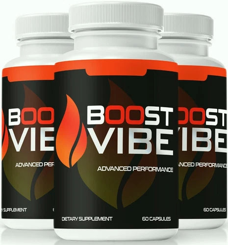 (3 Pack) Boost Vibe ed Pills for Men, Male Health Pills to Boost Stamina & Power